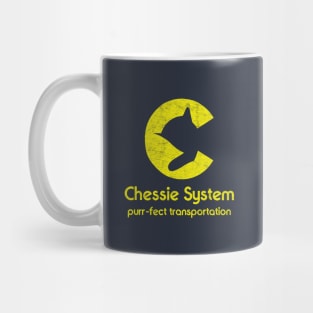 Chessie System - Purr-fect Transportation Mug